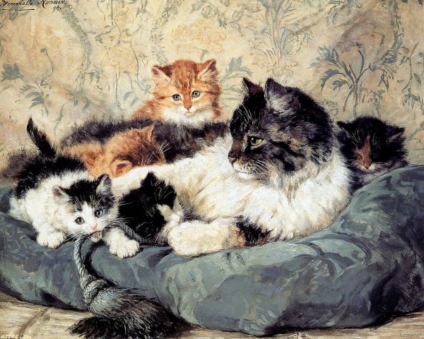 Художник Henriette Ronner Knip