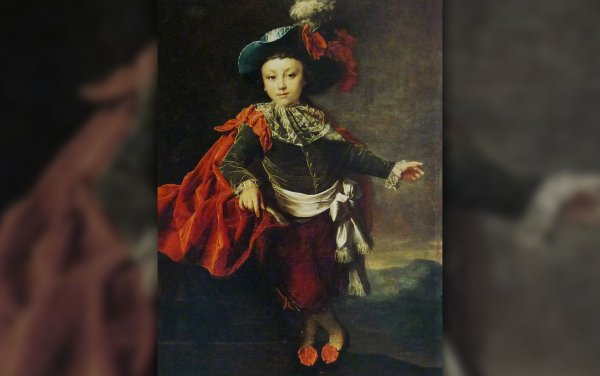 4. Д. Левицкий, портрет ф. п. Макеровского в маскарадном костюме (1789)