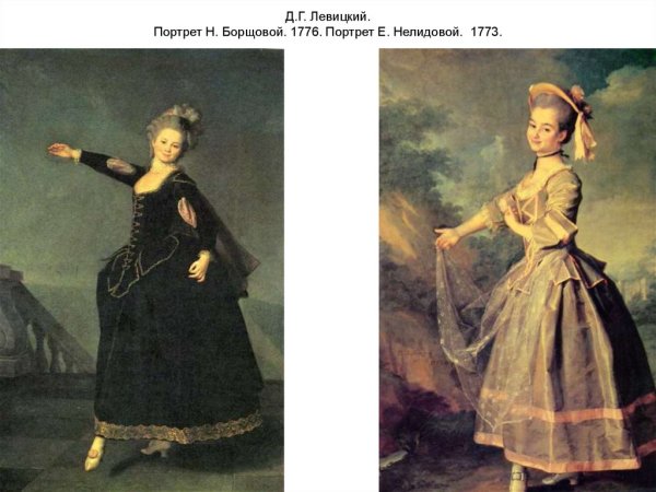 Портрет е.и.Нелидовой.1773г.