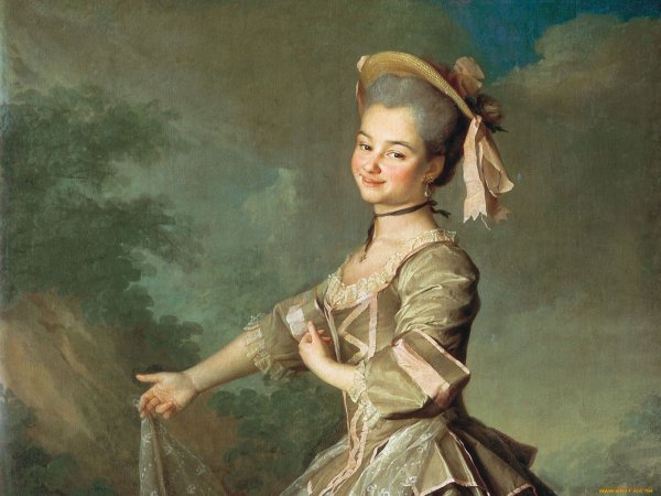 Левицкий портрет е.и.Нелидовой