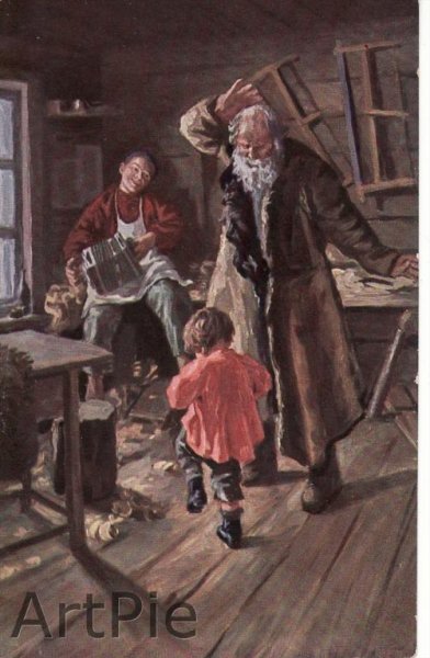 Картина Антонина Ржевская веселая минутка