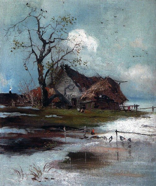 Алексей Кондратьевич Саврасов пейзаж