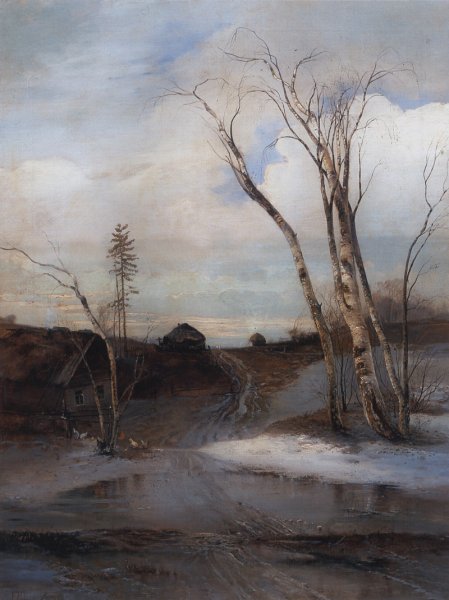 Алексей Кондратьевич Саврасов пейзаж