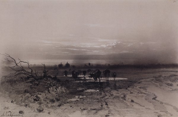 Саврасов гроза