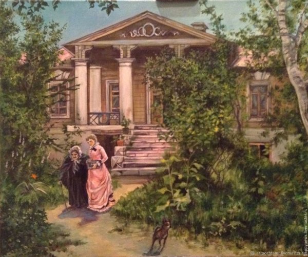 "Бабушкин сад", 1878, Поленов в.д.