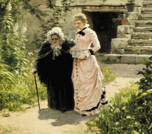 Поленов Бабушкин сад 1878