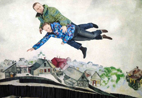 Марк Шагал полет