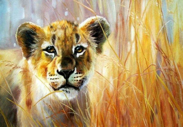 Живопись животные