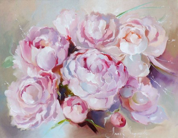 Аннет Логинова пионы