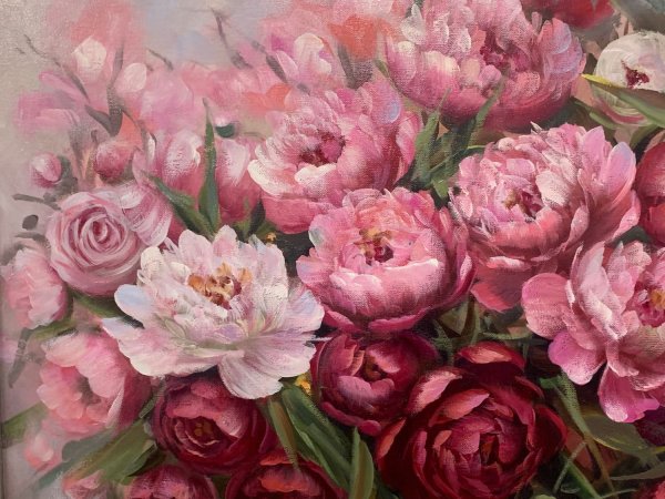 Пастельный Ганс пион