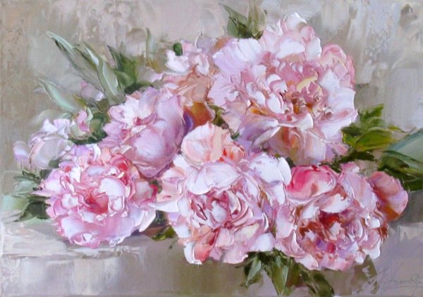 Оксана Кравченко пионы