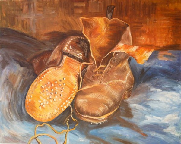 Винсент Ван Гог ботинки