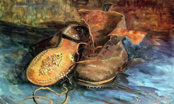 Винсент Ван Гог ботинки