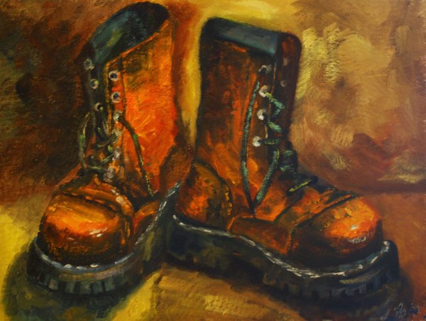 Ван Гог пара ботинок 1887