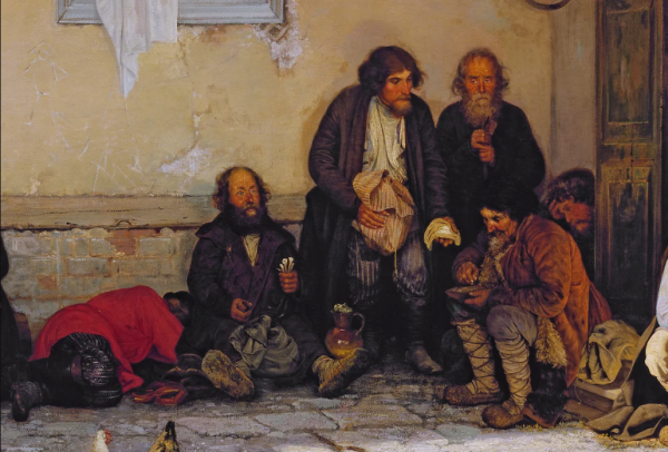 Григорий Григорьевич Мясоедов земство обедает