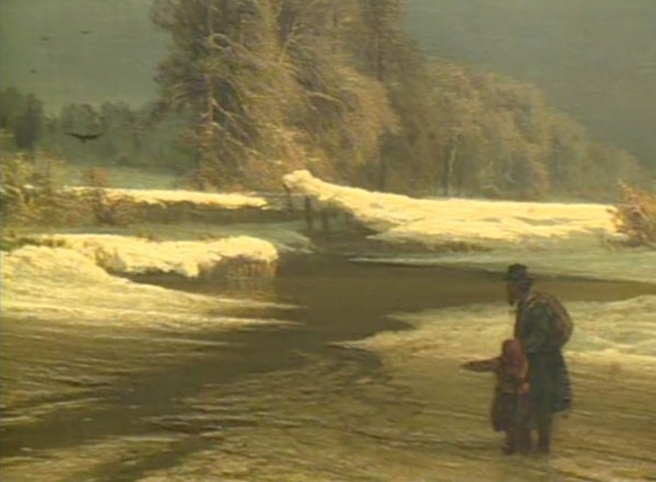 Фёдор Александрович Васильев зимний пейзаж