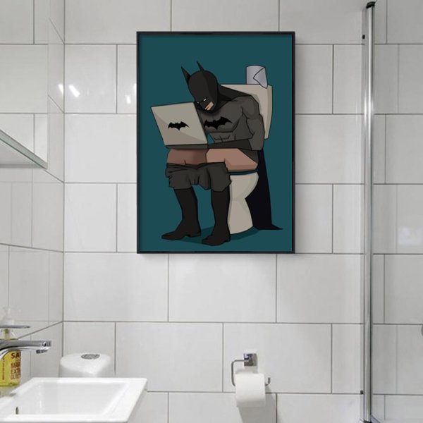 Постер в туалет