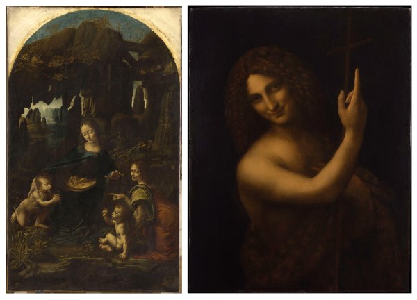 Да Винчи Святой Иоанн Креститель