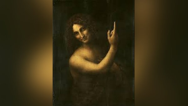 Да Винчи Леонардо Иоанн Креститель, 1514-15. Лувр, Париж