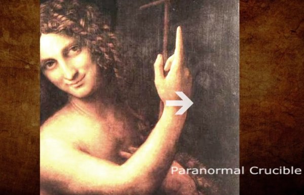 Да Винчи портрет Иоанна Крестителя