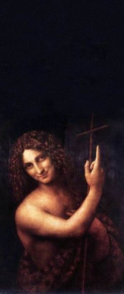 Иоанн Креститель Леонардо в высоком качестве