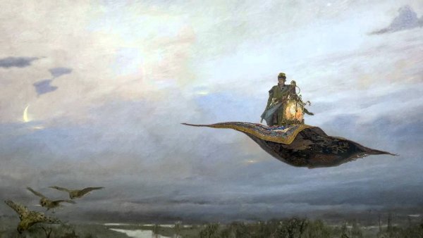 Виктора Михайловича Васнецова, «ковёр-самолёт»