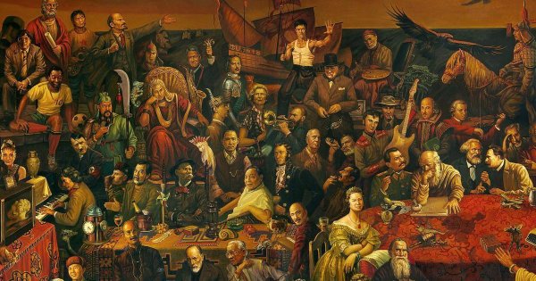 Обсуждение Божественной комедии с Данте