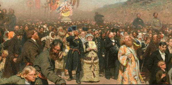 «Крестный ход в Курской губернии» (1883)