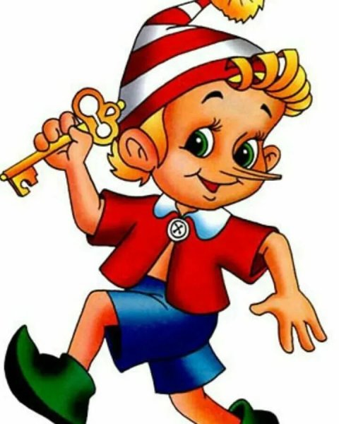 Персонажи Буратино золотой ключик