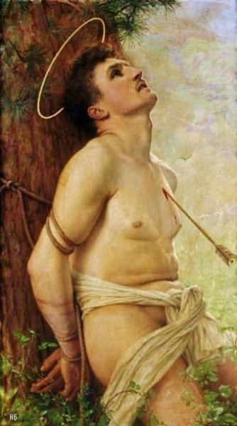 Святой Себастьян Караваджо