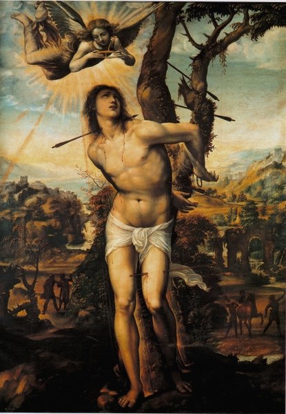 Святой Себастьян Караваджо