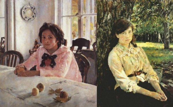 Анализ картины Серова девушка освещенная солнцем