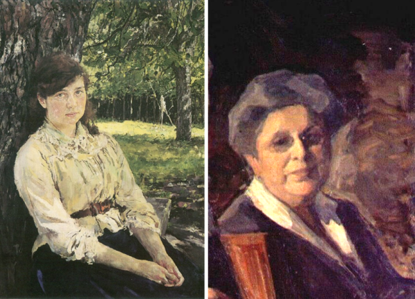 Валентин Александрович Серов девушка, освещенная солнцем. 1888г.