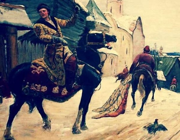 М. Авилов. Царевич Иван на прогулке