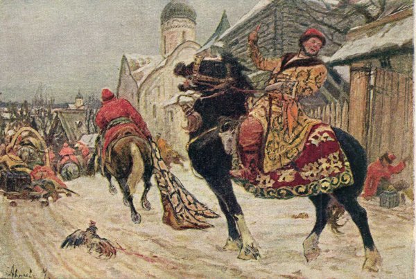 Опричники Ивана Грозного