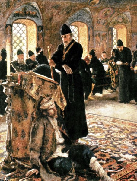 Опричное войско совершило поход на Новгород