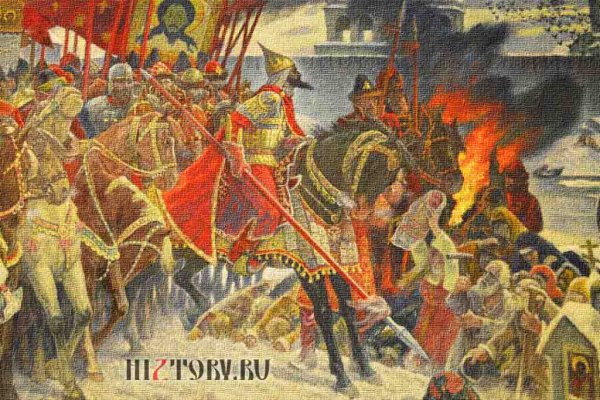 Опричники Ивана Грозного картина