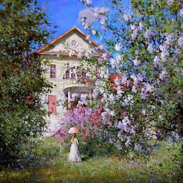Шевелёв Александр Викторович / Весна в усадьбе