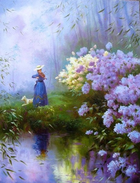 Художник Валентин сирень