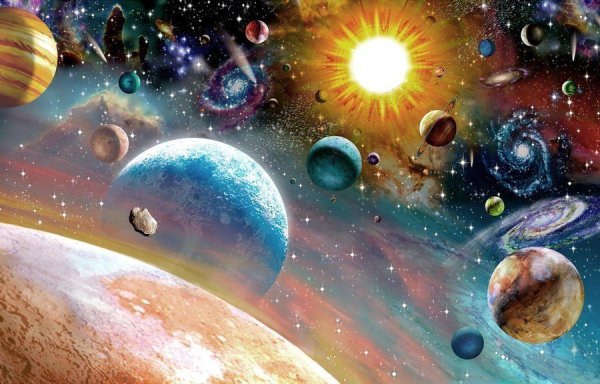 Космические пейзажи художников