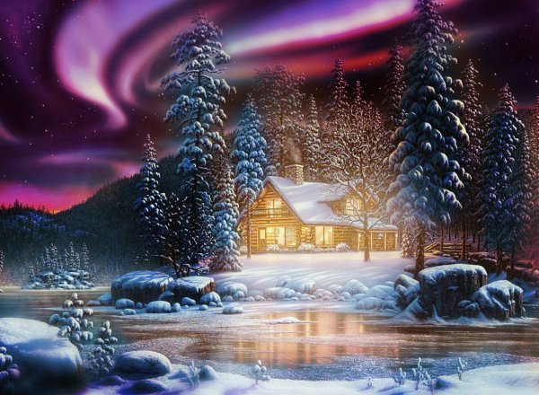 Северное сияние Kim Norlien