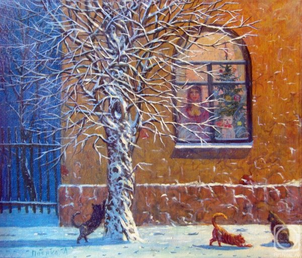 Ники Боэм художник Рождество