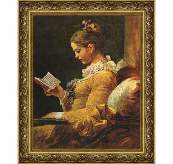 Жан Оноре Фрагонар молодая читательница