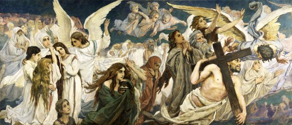 Васнецов радость праведных о Господе Владимирский собор