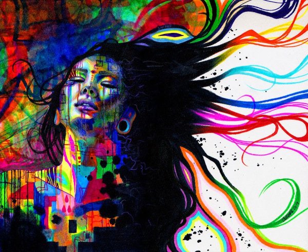 Психоделическое лицо