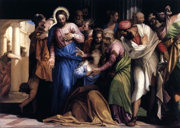 Паоло Веронезе the Conversion of Mary Magdalene