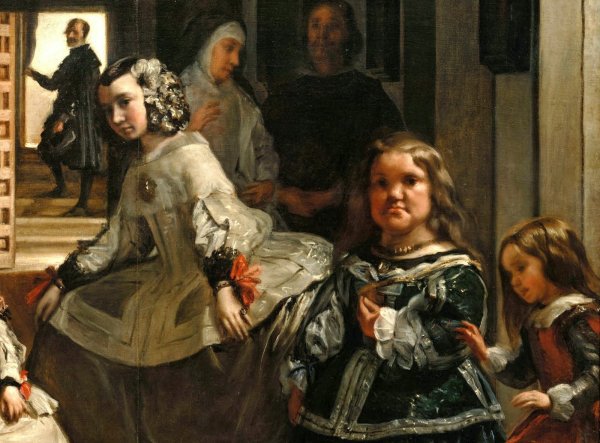 Картина Веласкеса Менины в музее Прадо в Мадриде