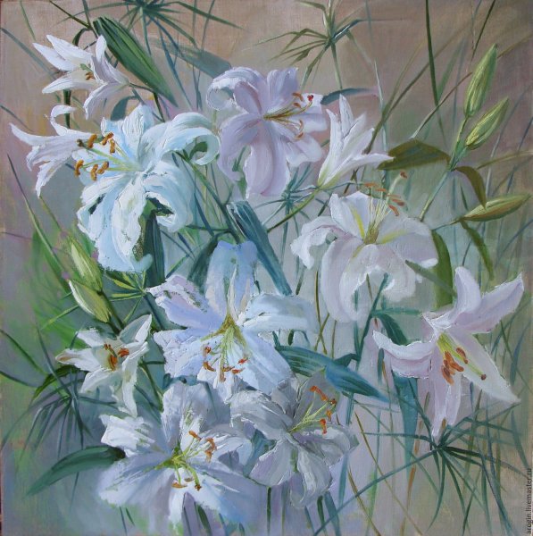 Магдалена Мюррей художник лилии