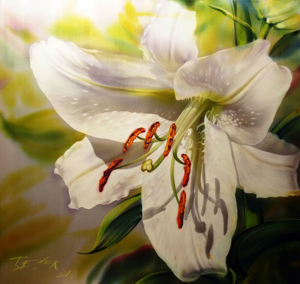 Елена Тенер роспись по шелку