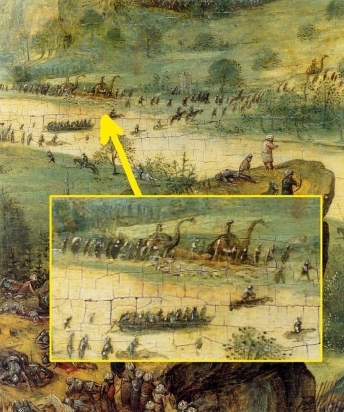 Питер брейгель старший динозавры